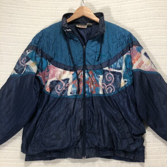 Vintage Wilson Advantage Athletic Windbreaker Jacket Size Large - Picture 3 of 7